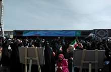 استقبال پر شور کودکان و نوجوانان از غرفه کانون استان اصفهان در ۲۲بهمن